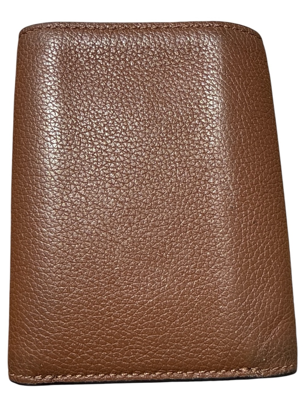 Coach 2018 Brown Pebbled Leather Card & Key Holder - Picture 2 of 6